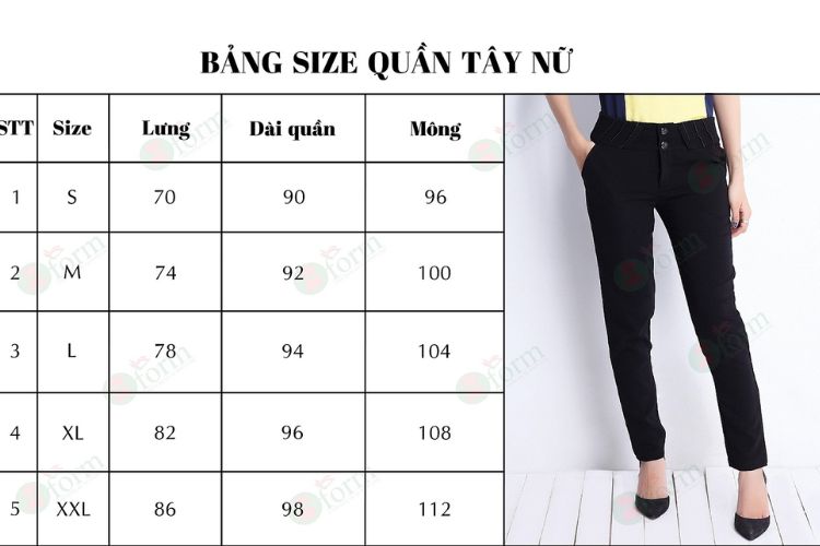 bang size quan tay nu chuan